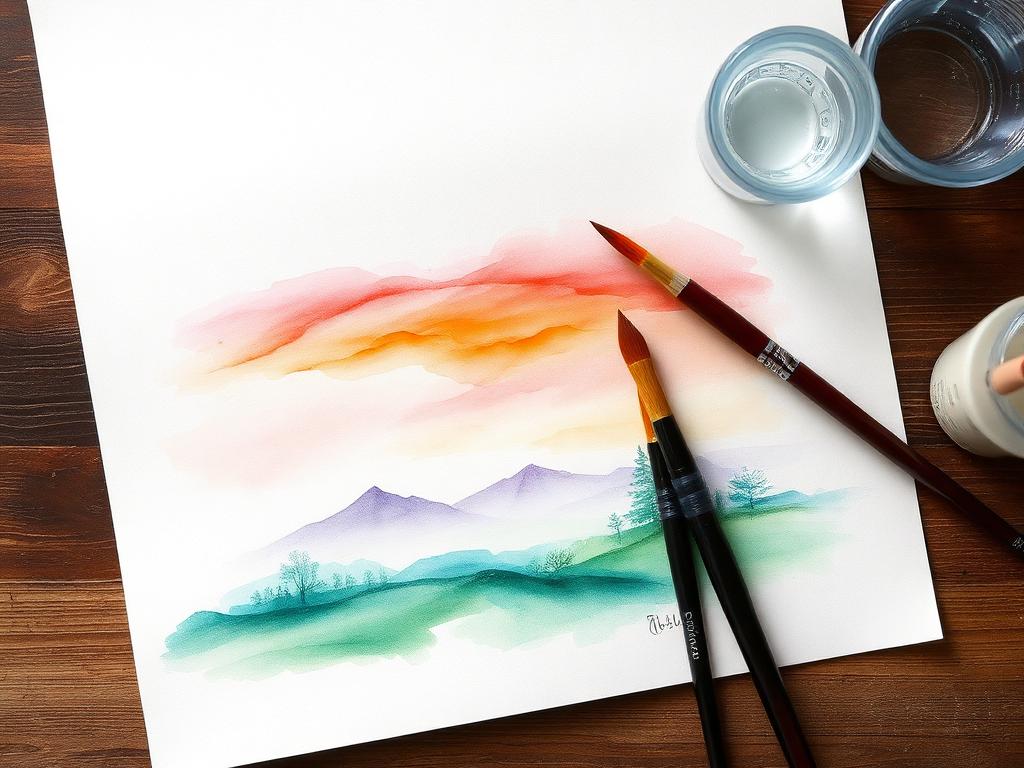 watercolor n0eYFm3Y